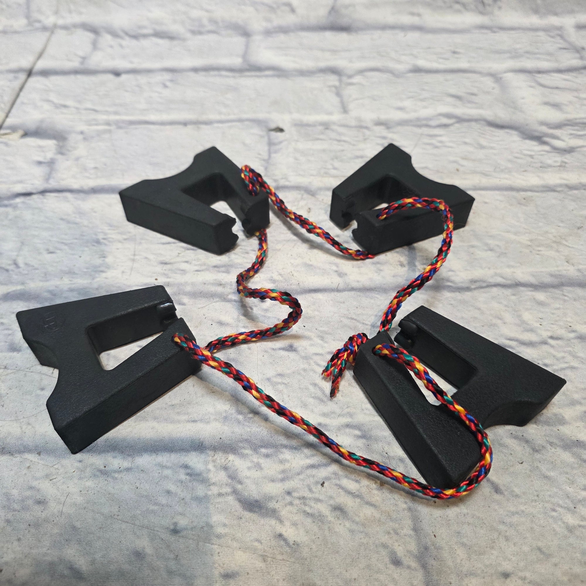 LP Latin Percussion 637 Rubber Congo Feet Drum Accessory