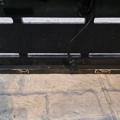 Unknown Solid Wood Pedalboard 30"x15" w/ Power and Audio Passthrough Pedal Board