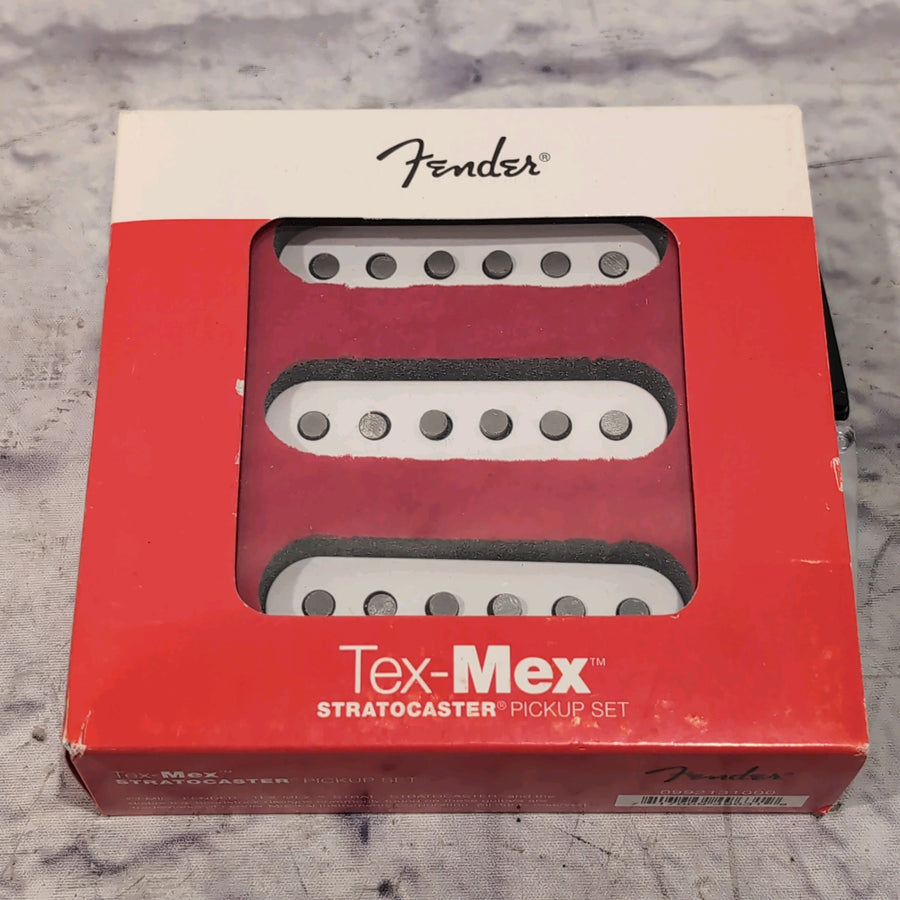 Fender Tex Mex Strat Set of 3 Electric Guitar Pickups