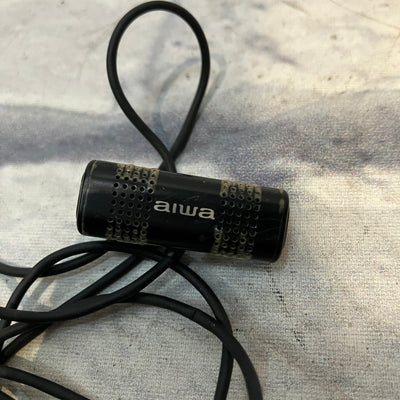 Aiwa Stereo Lavalier Clip Mic Microphone