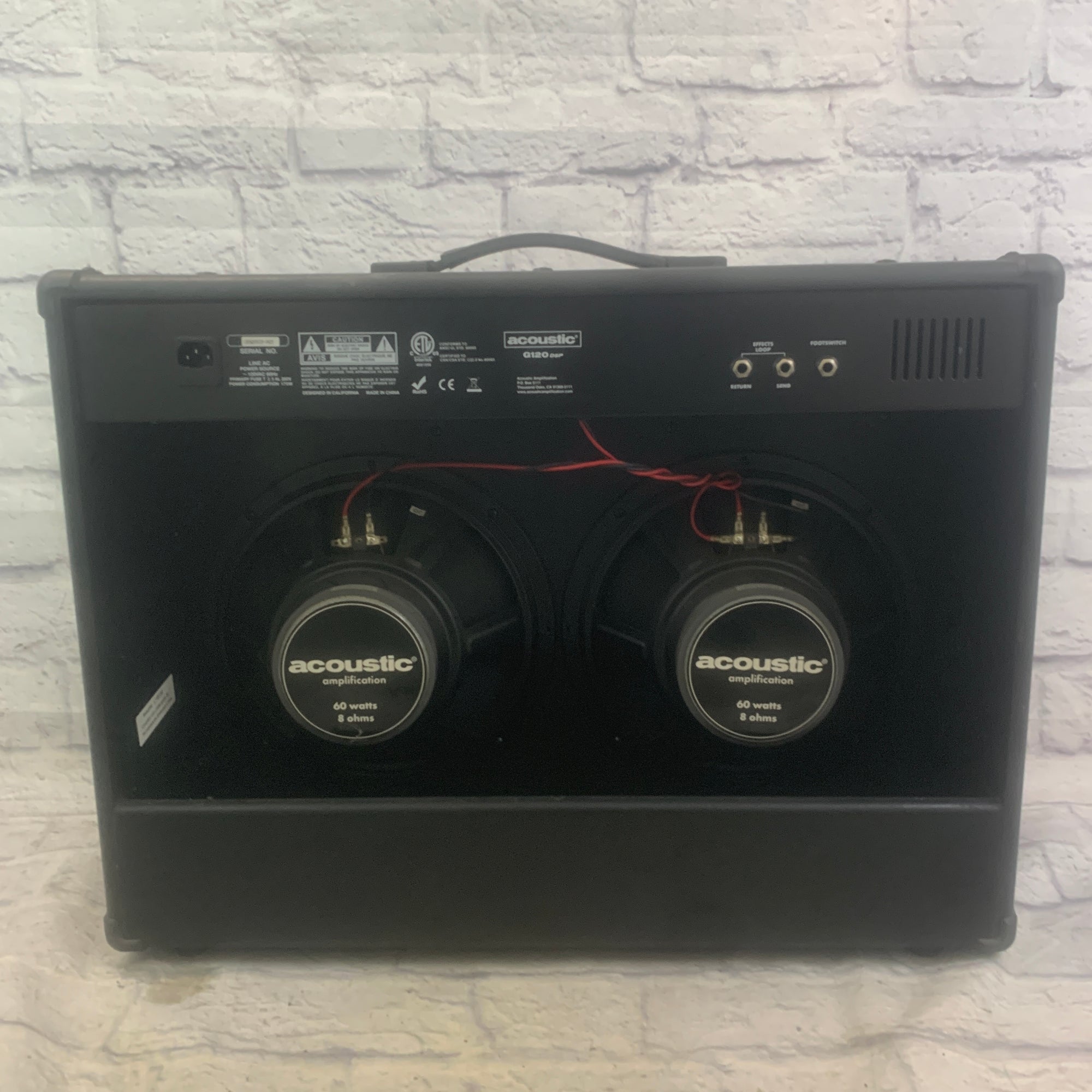 Acoustic G120 DSP Combo Guitar Amplifier