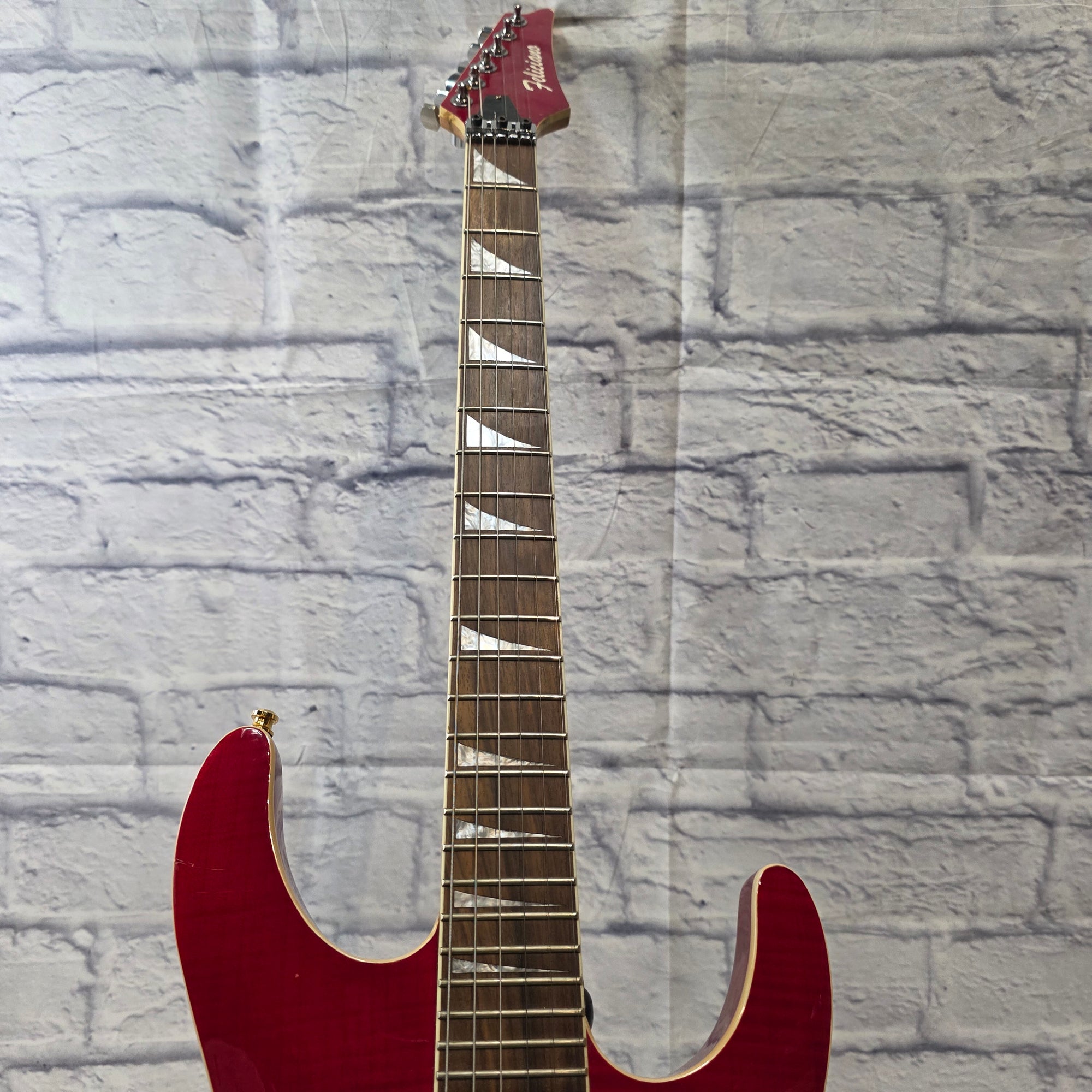 Feliciano Feliciano "Red Satin" w/ Floyd Rose Electric Guitar Electric Guitar