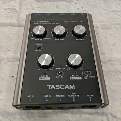 Tascam US-144 mkII USB 2.0 Recording Interface+