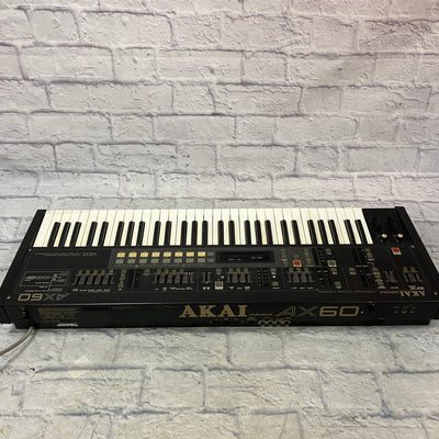 Akai AX60 1980s 61-Key Analog Synthesizer