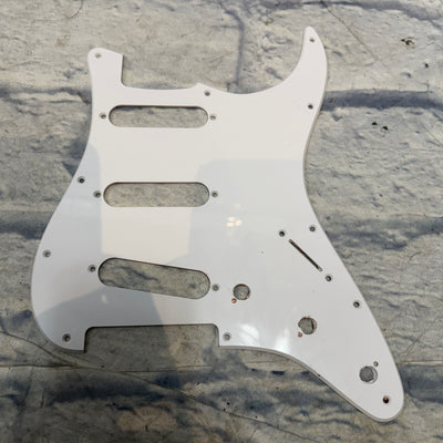 Unknown White Strat Pickguard