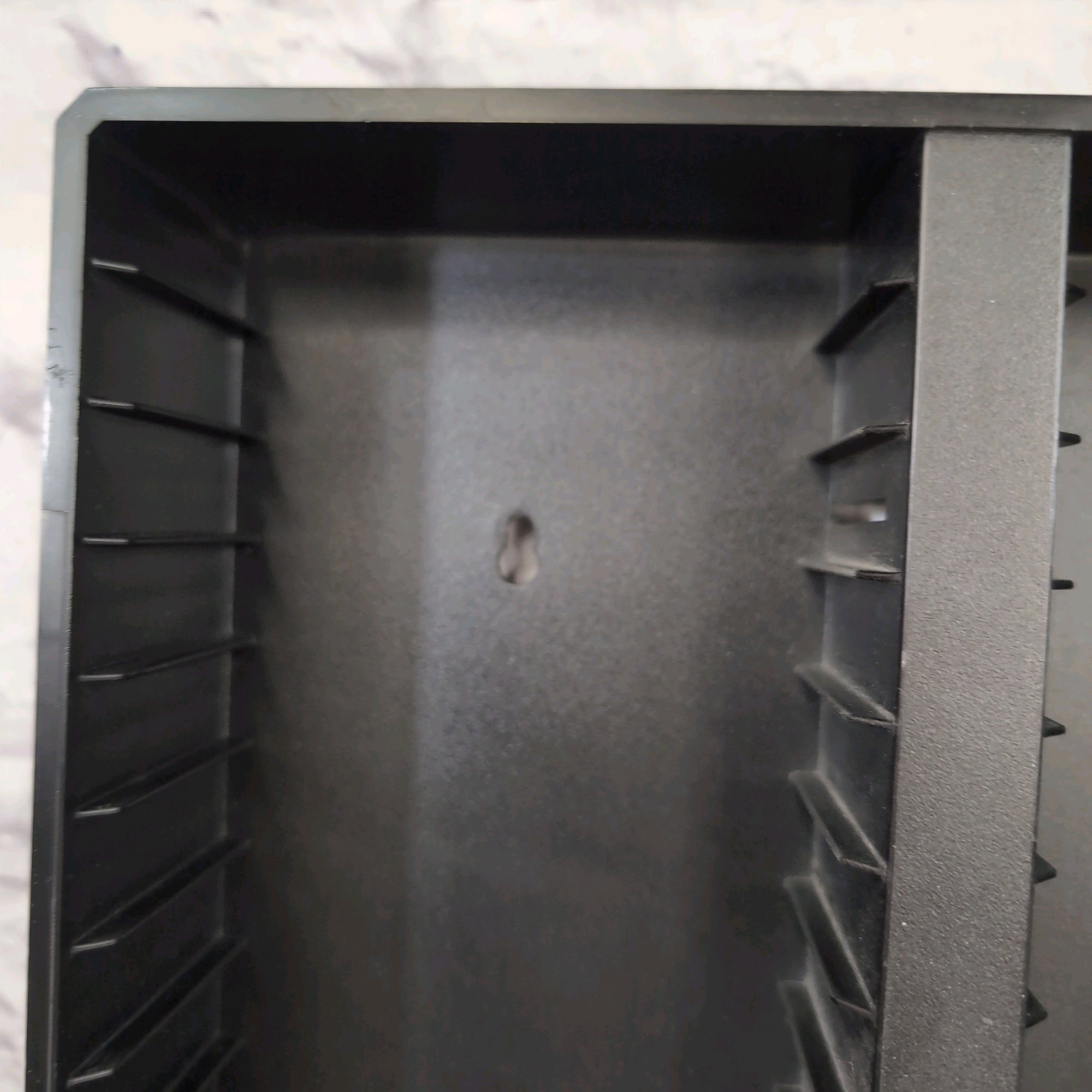 Vintage Laserline AC60 Black Plastic Cassette Tape Storage Holder Mountable
