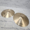 Zildjian 14" Avedis Light Hi Hat Cymbals (cracked)