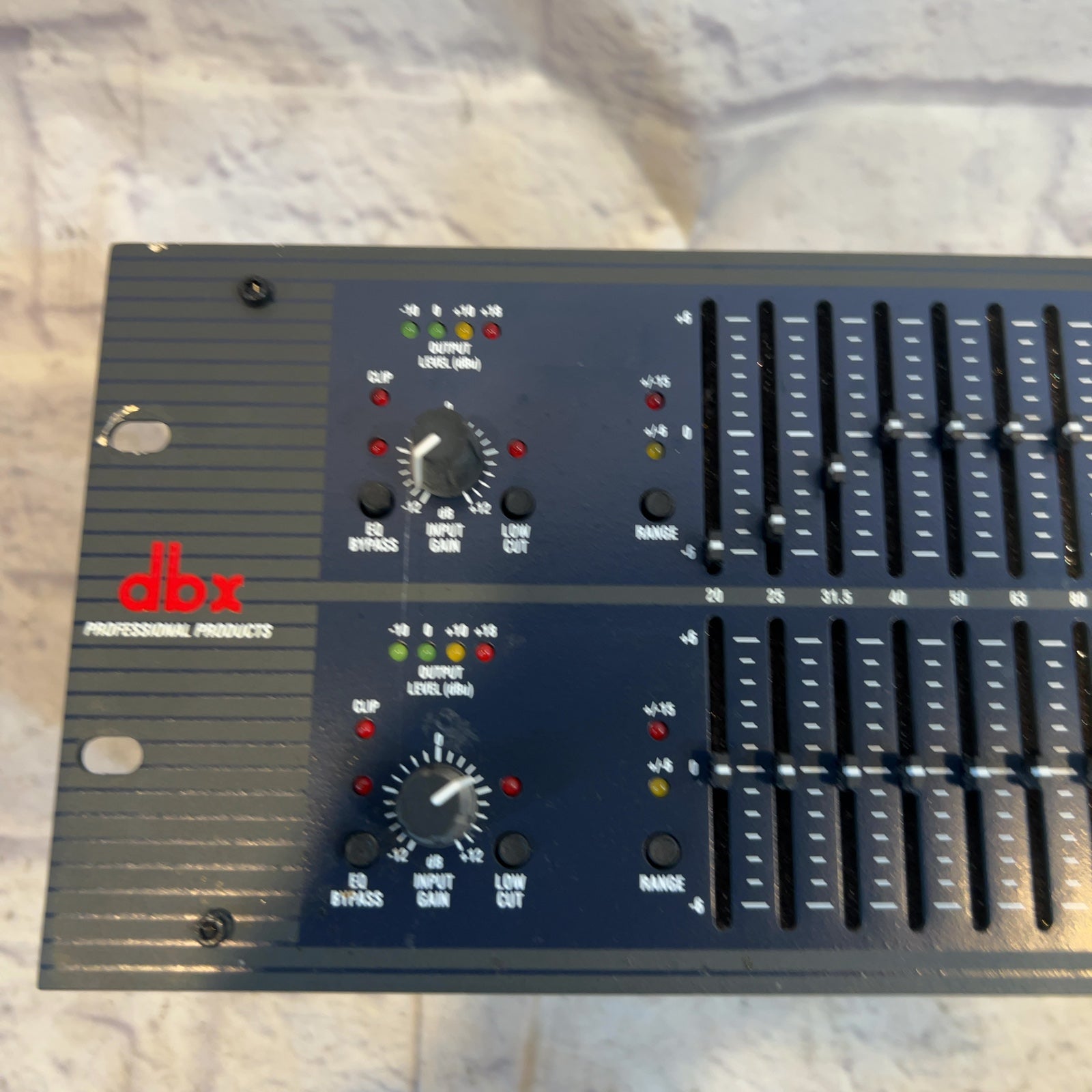 DBX 1231 Dual Equalizer Rack EQ