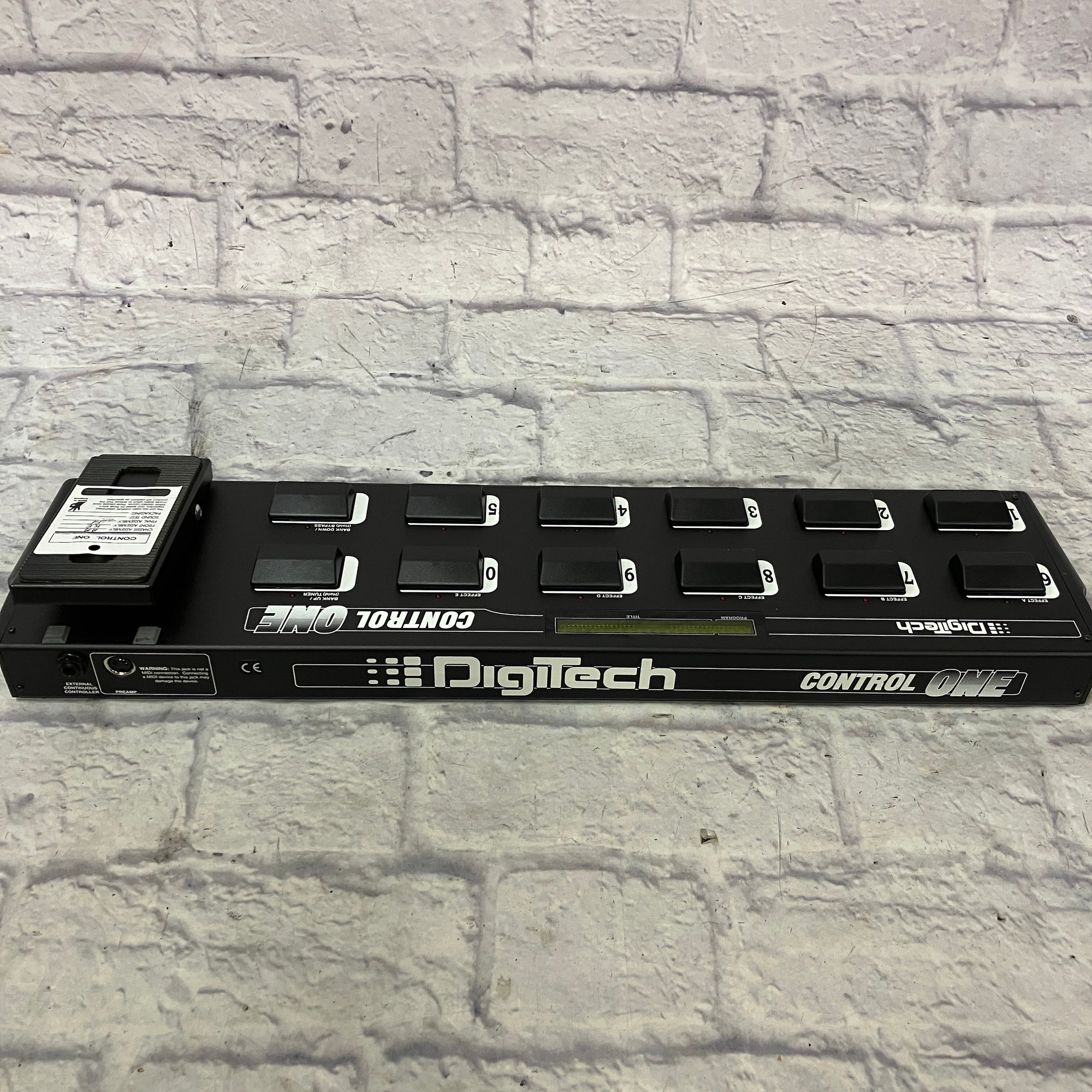 DigiTech CONTROL ONE コントローラー Digitech Control One Foot Control Pedal Used Untested | eBay