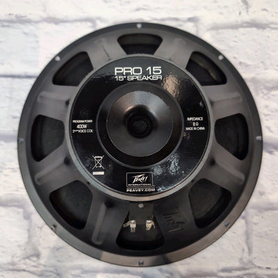 Peavey Pro 15 Subwoofer Speaker 400W 8ohm Bass Amp Speaker