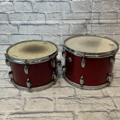 Vintage Whitehall 3 Piece Drum Kit - Red Sparkle