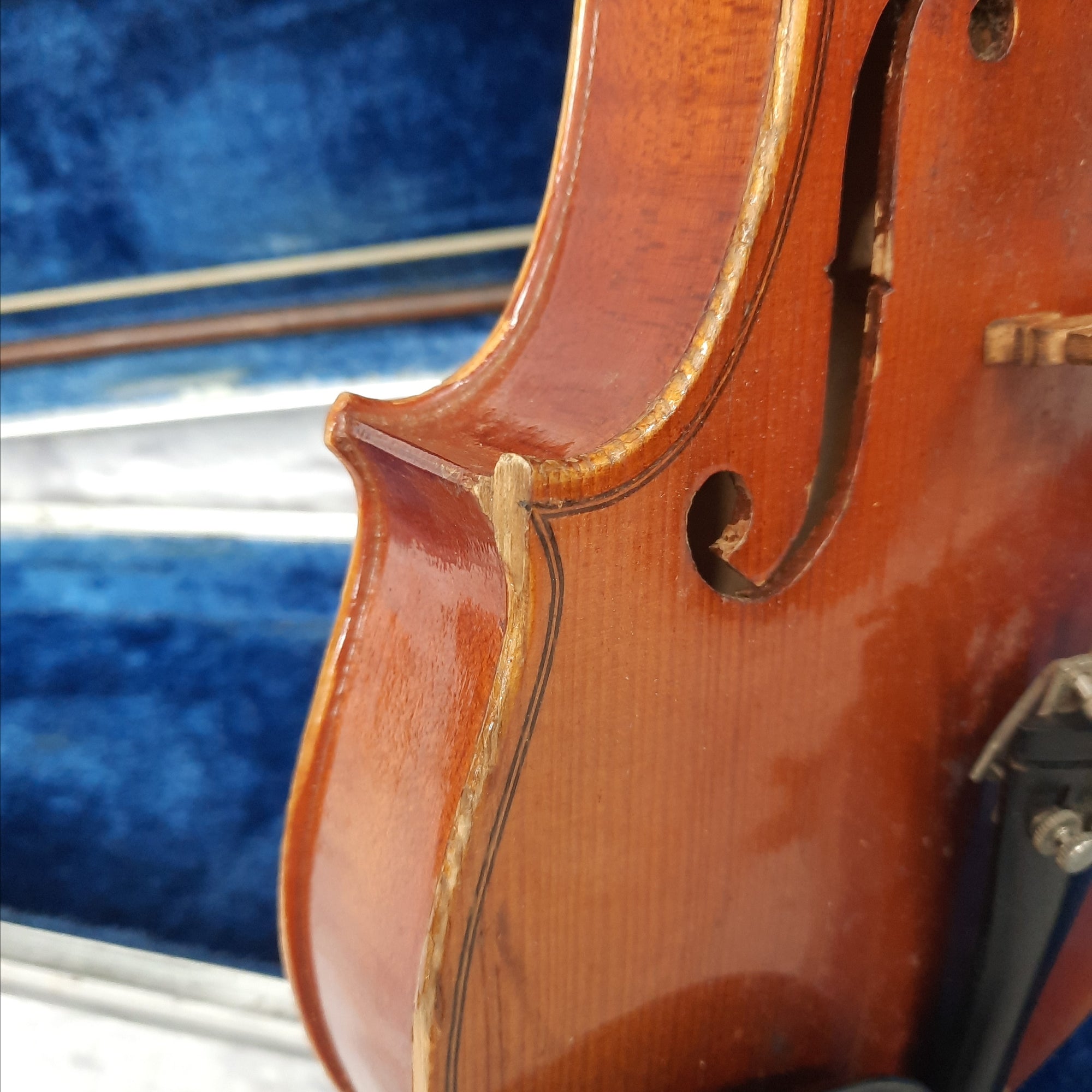 Unbranded 3/4 Violin w/Case and Bow