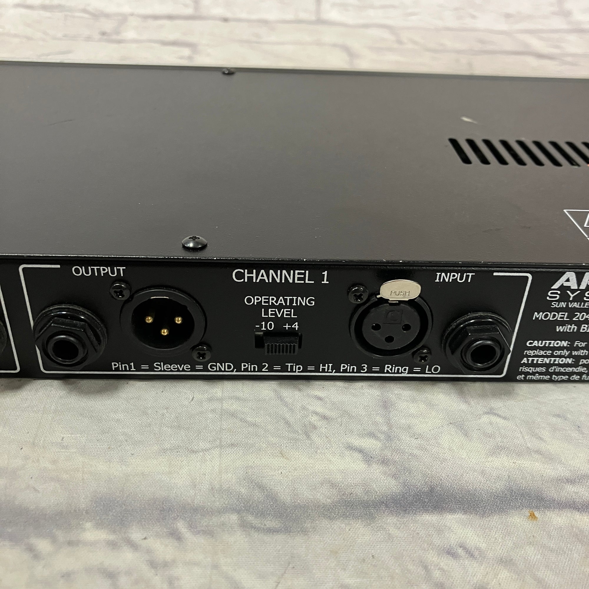 Aphex 204 Aural Exciter Rack Unit