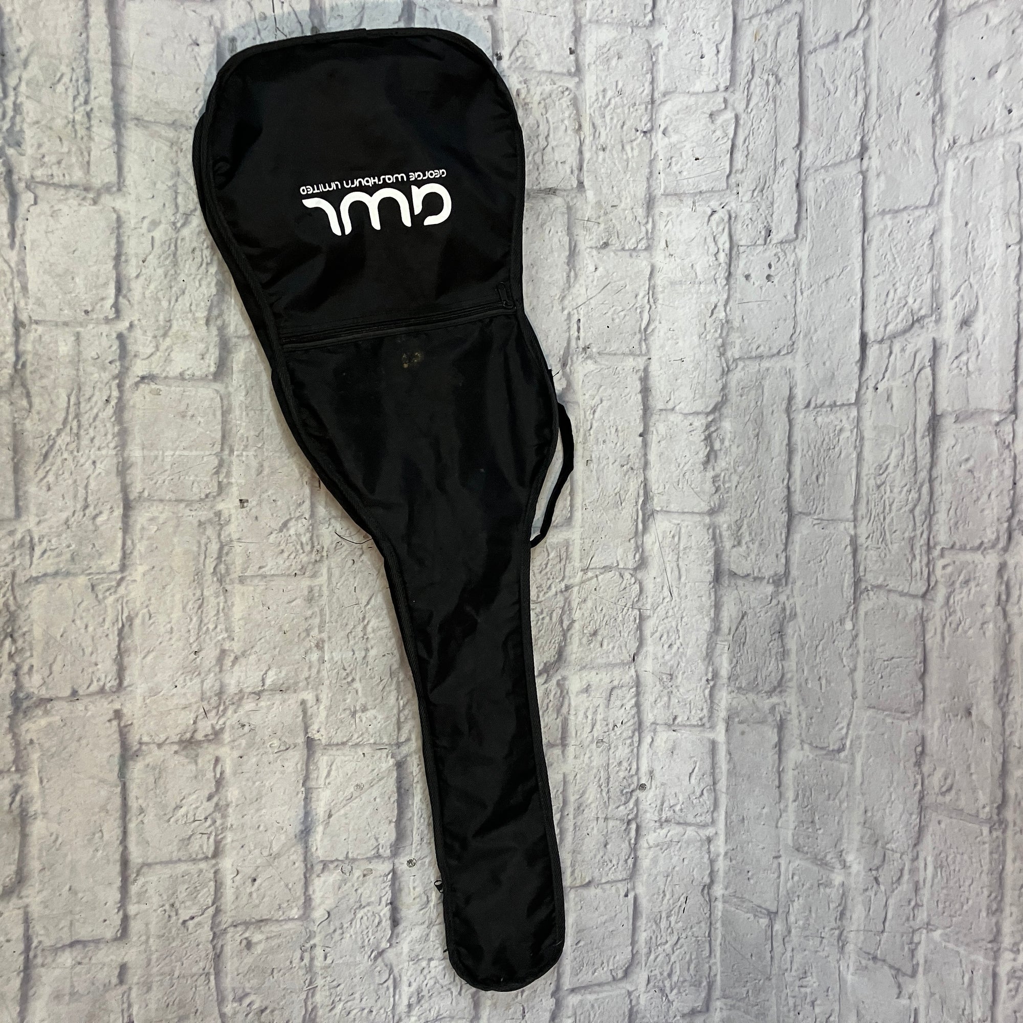 GWL George Washburn Lyon Black Stratocaster Style Guitar (With Gig Bag)