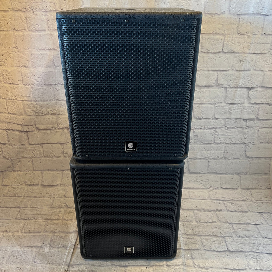 Proreck Club 6000 Series Subwoofer Pair