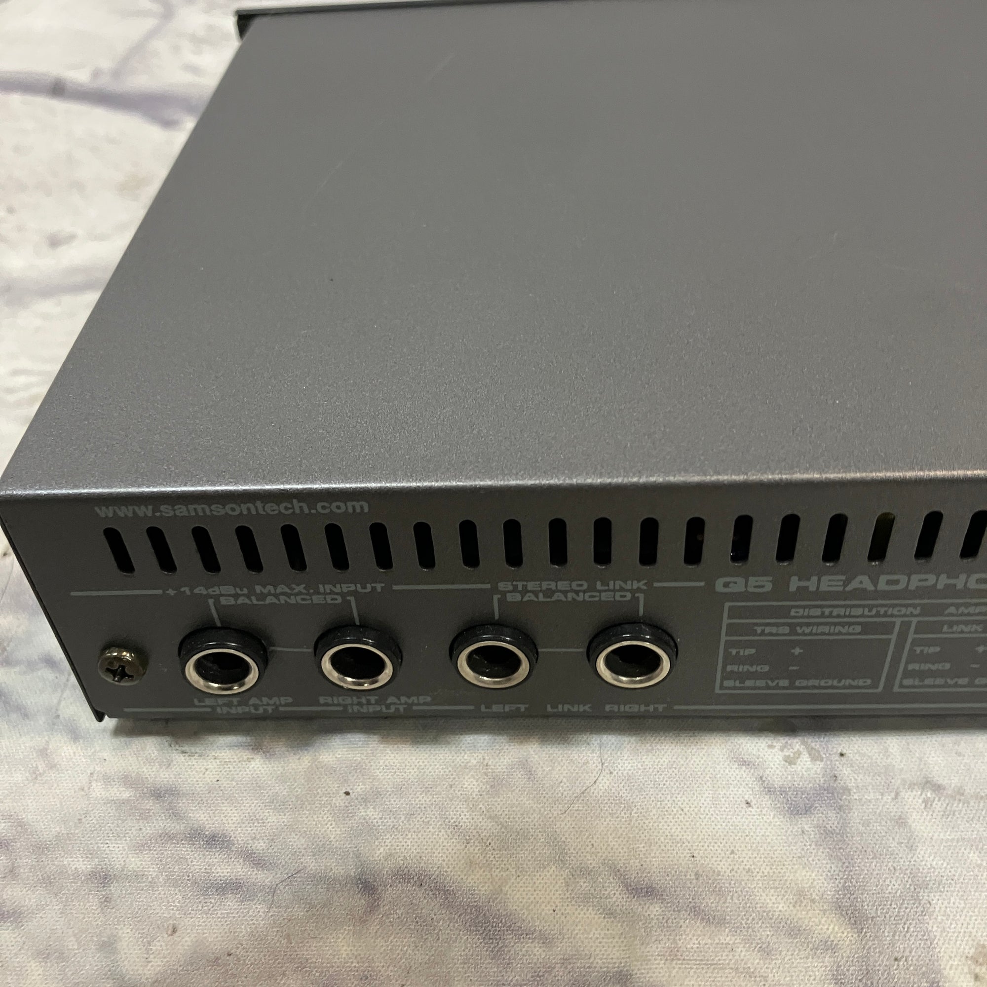 Samson Q5 Headphone Amp