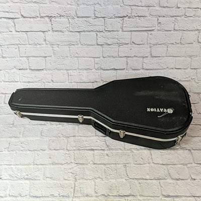 Ovation Celebrity Acoustic CC-057 Gloss Black Shallow Body W/ Hard Shell Case