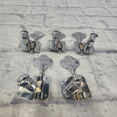 Unknown P-Bass Tuning Machines Set of Five