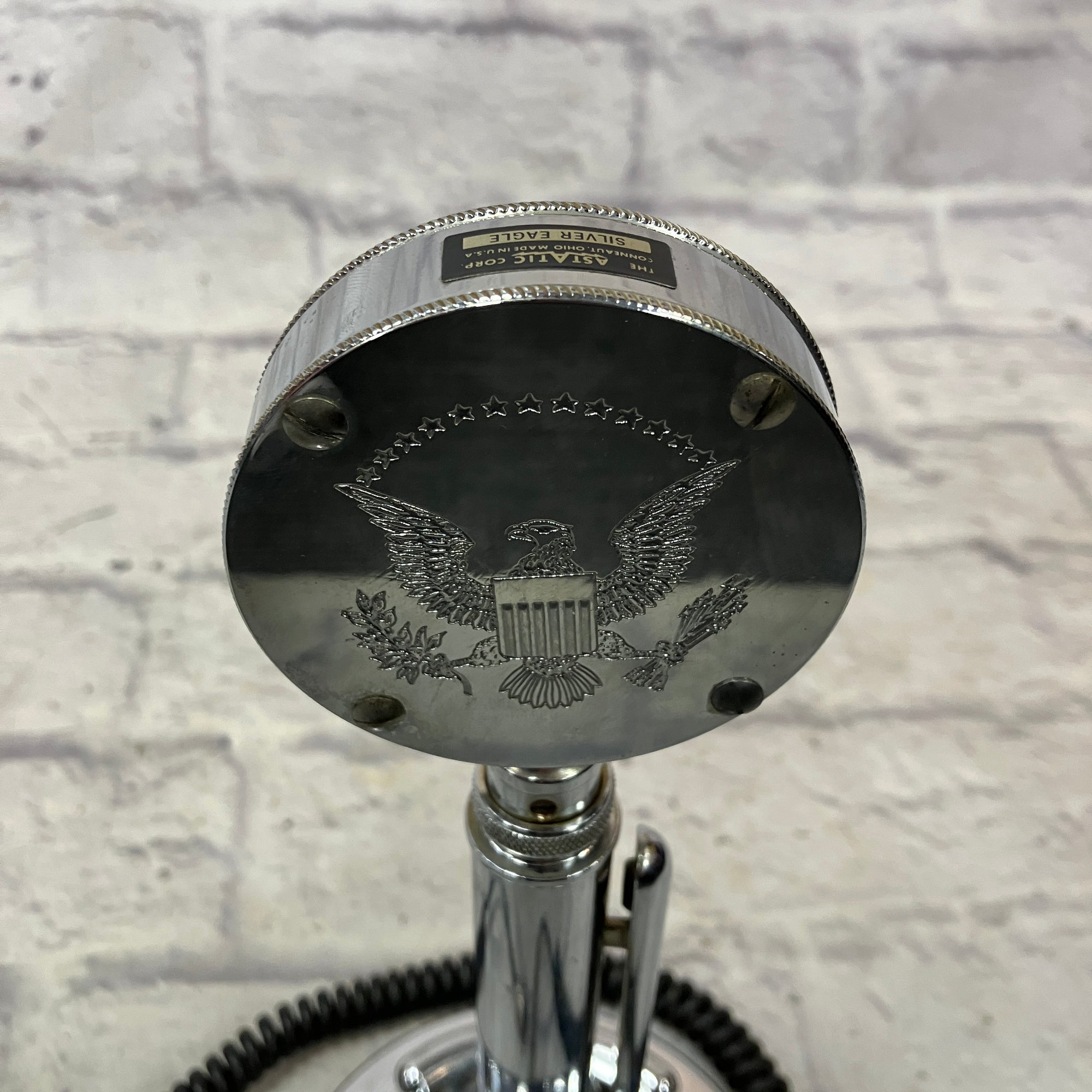 Vintage Astatic Silver Eagle Microphone