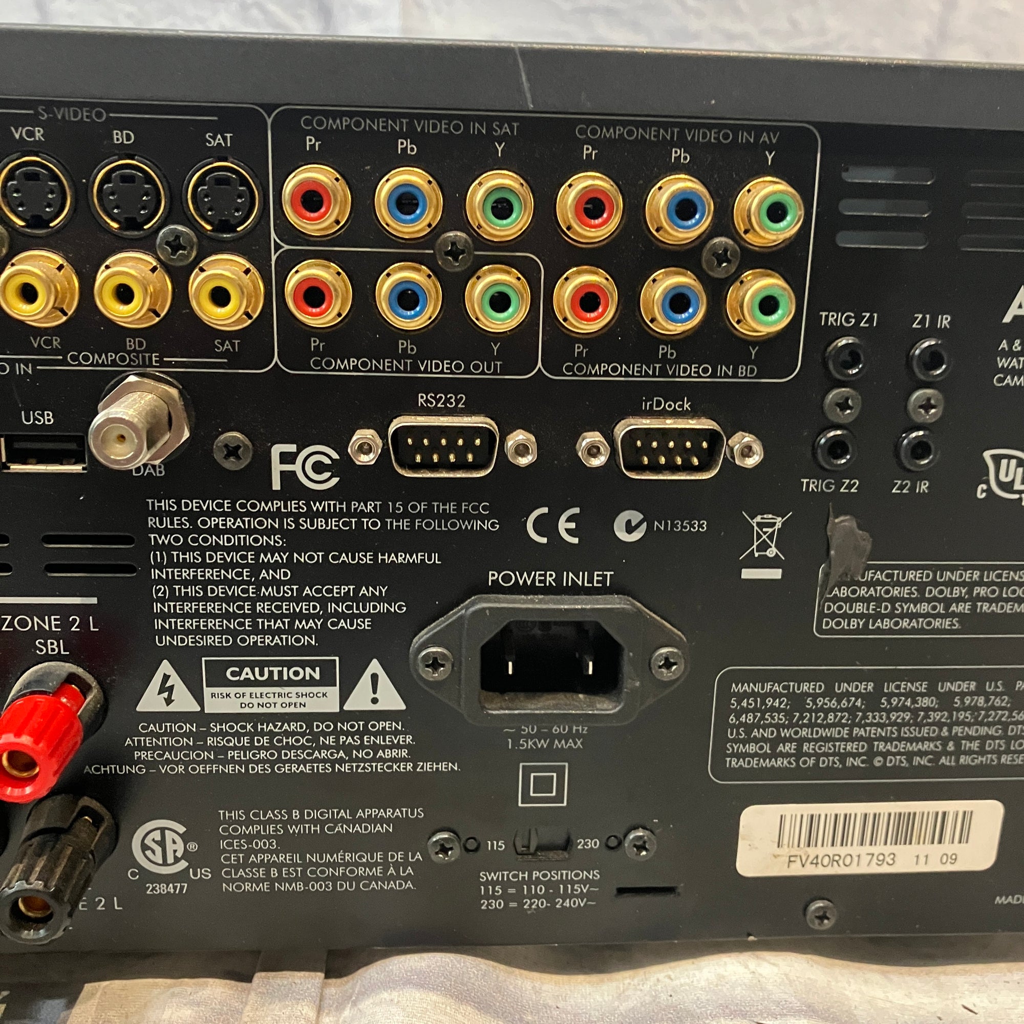 Arcam FMJ AVR400 7.1 Channel Home Theatre Receiver