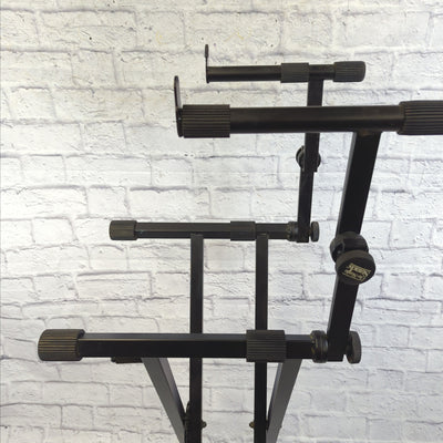 On-Stage 2 Tier Heavy Duty Keyboard Stand