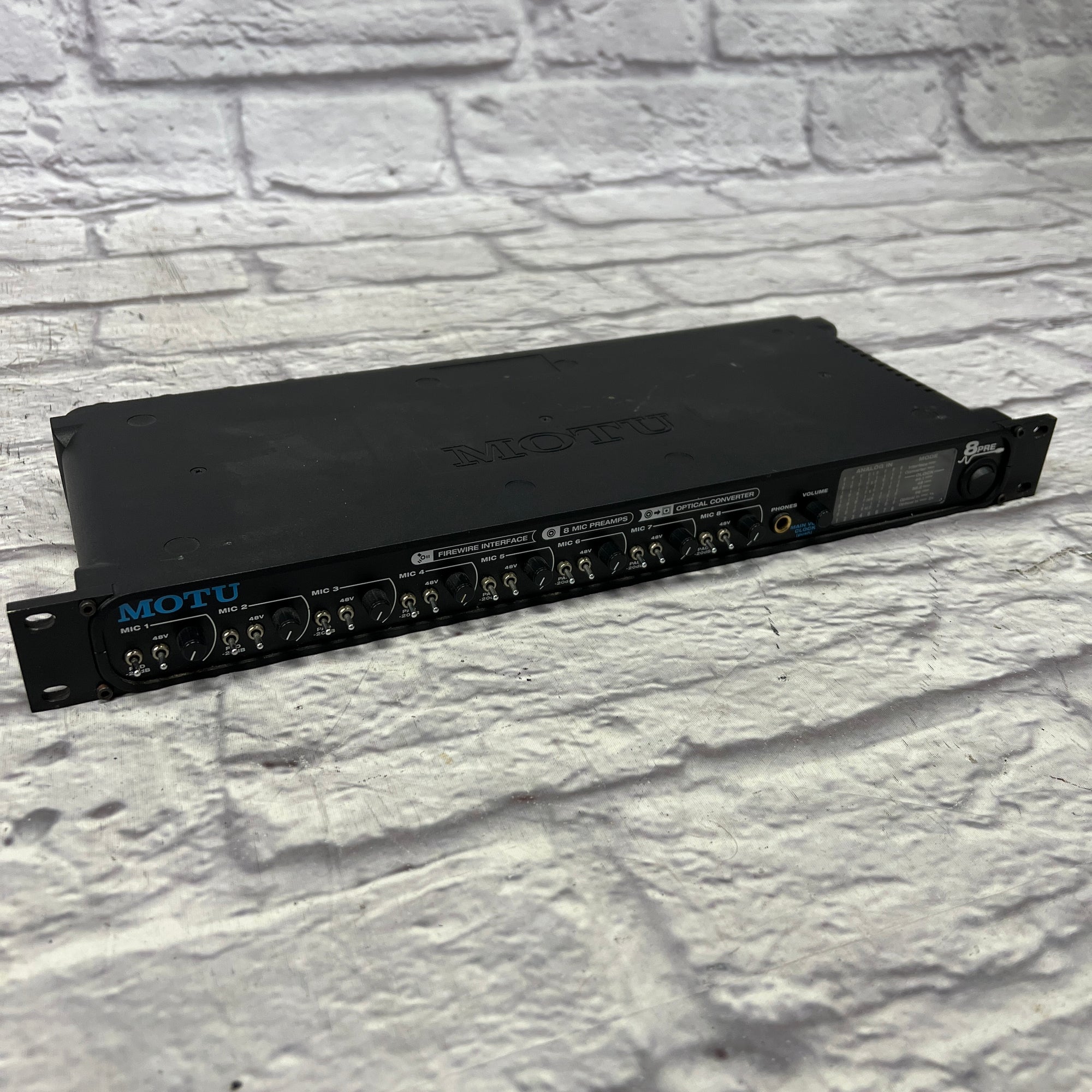 Motu 8pre Firewire Audio Interface