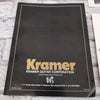 Kramer 1978 Product Catalog Guitar Book