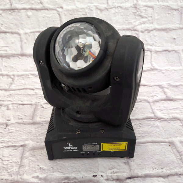 Venue Stage Revolver Laser Rotating LED Light - Evolution Music