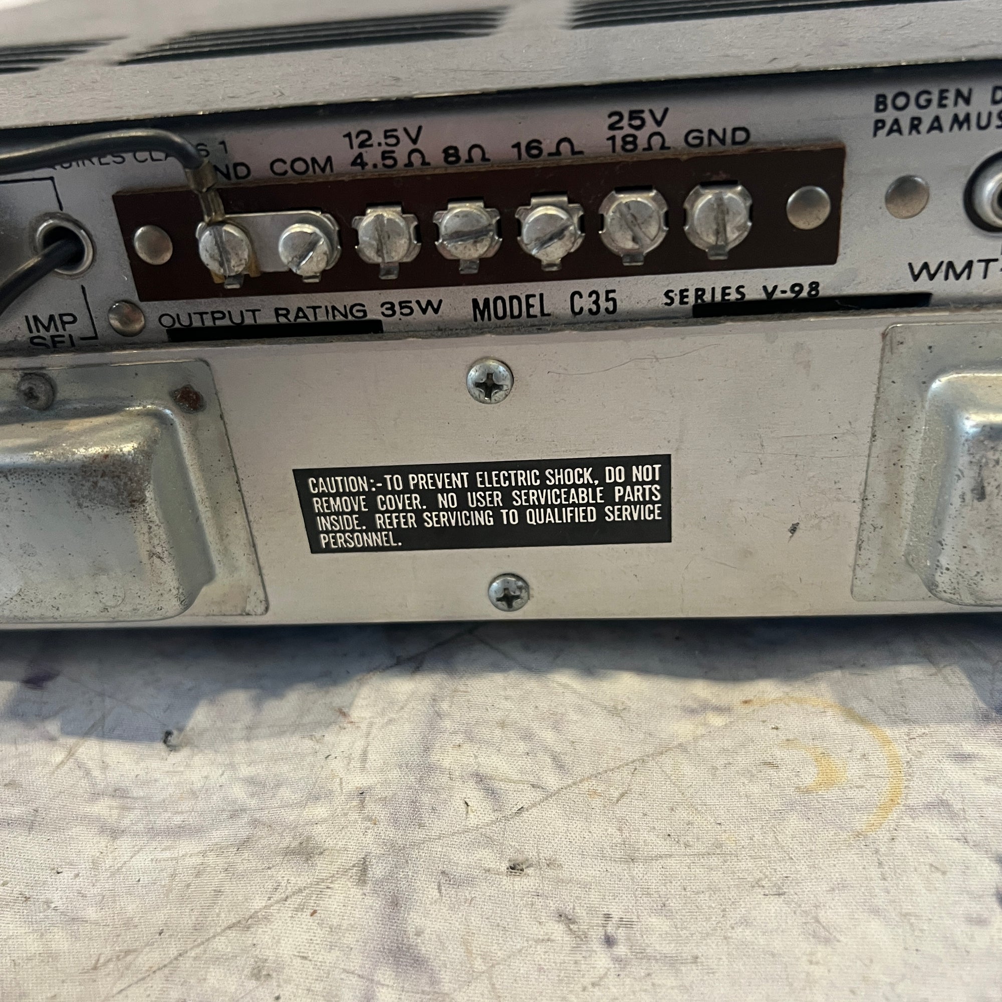 Bogen C35 35-Watt Powered Mixer