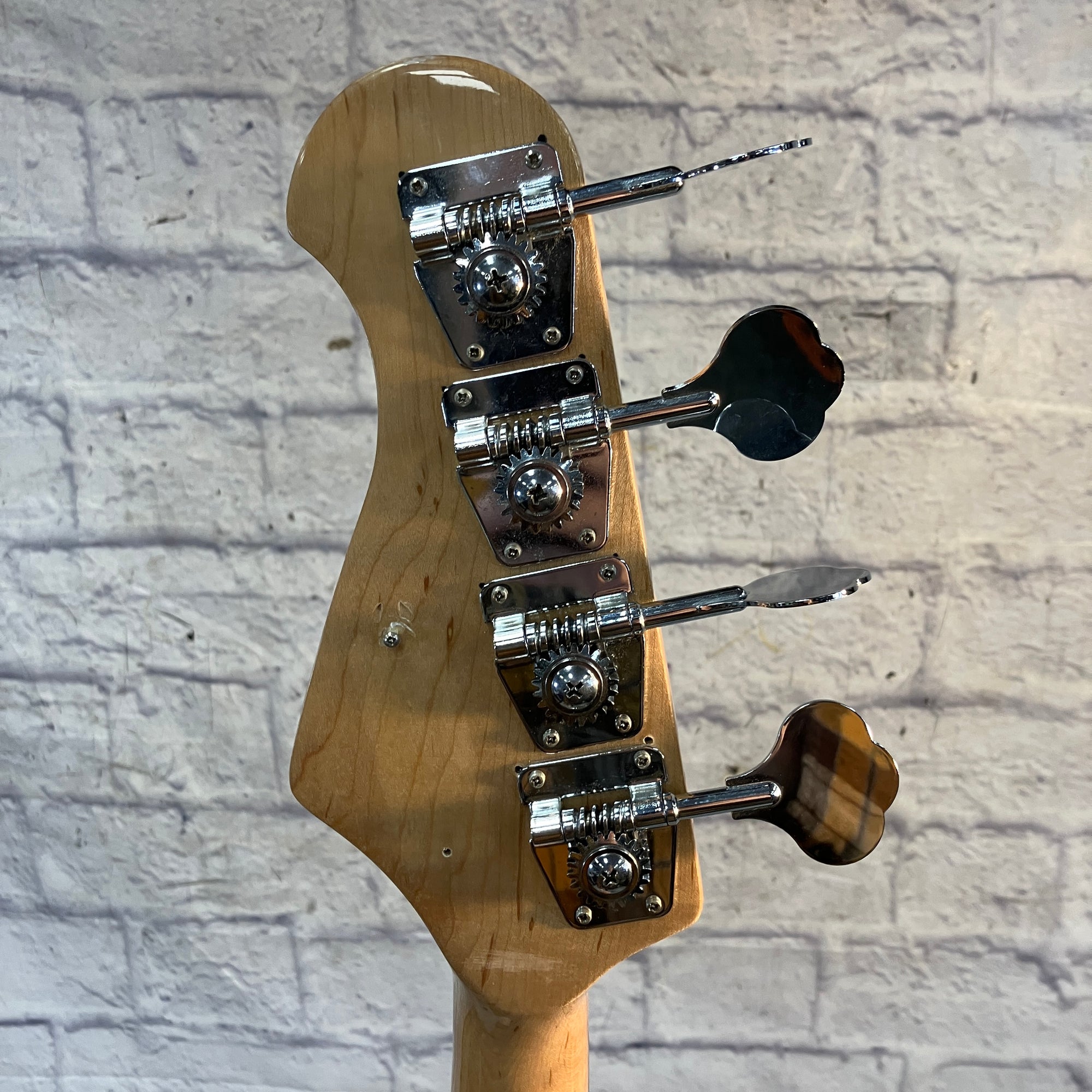Custom Built Electric Partscaster 4 String Bass Guitar