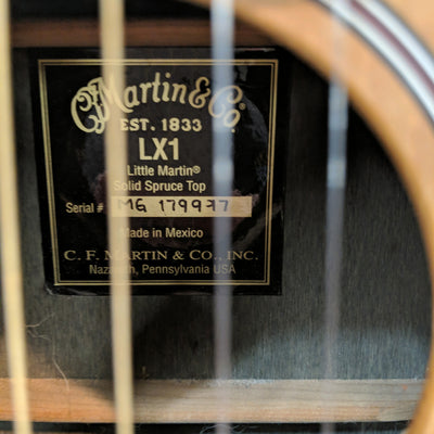 Martin LX1 Little Martin As-Is Acoustic Guitar