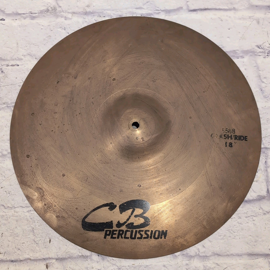 CB Percussion 18" Crash Ride Cymbal