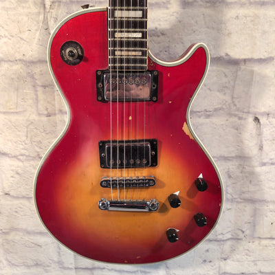 Unknown Cherry Burst Les Paul Electric Guitar
