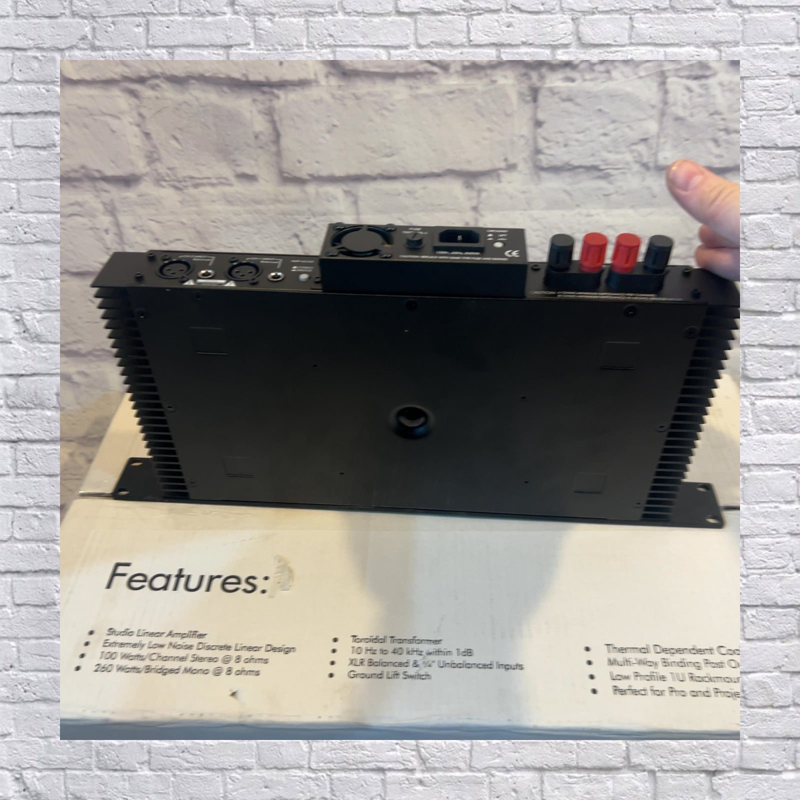Art SLA1 Studio Power Amp Power Amp