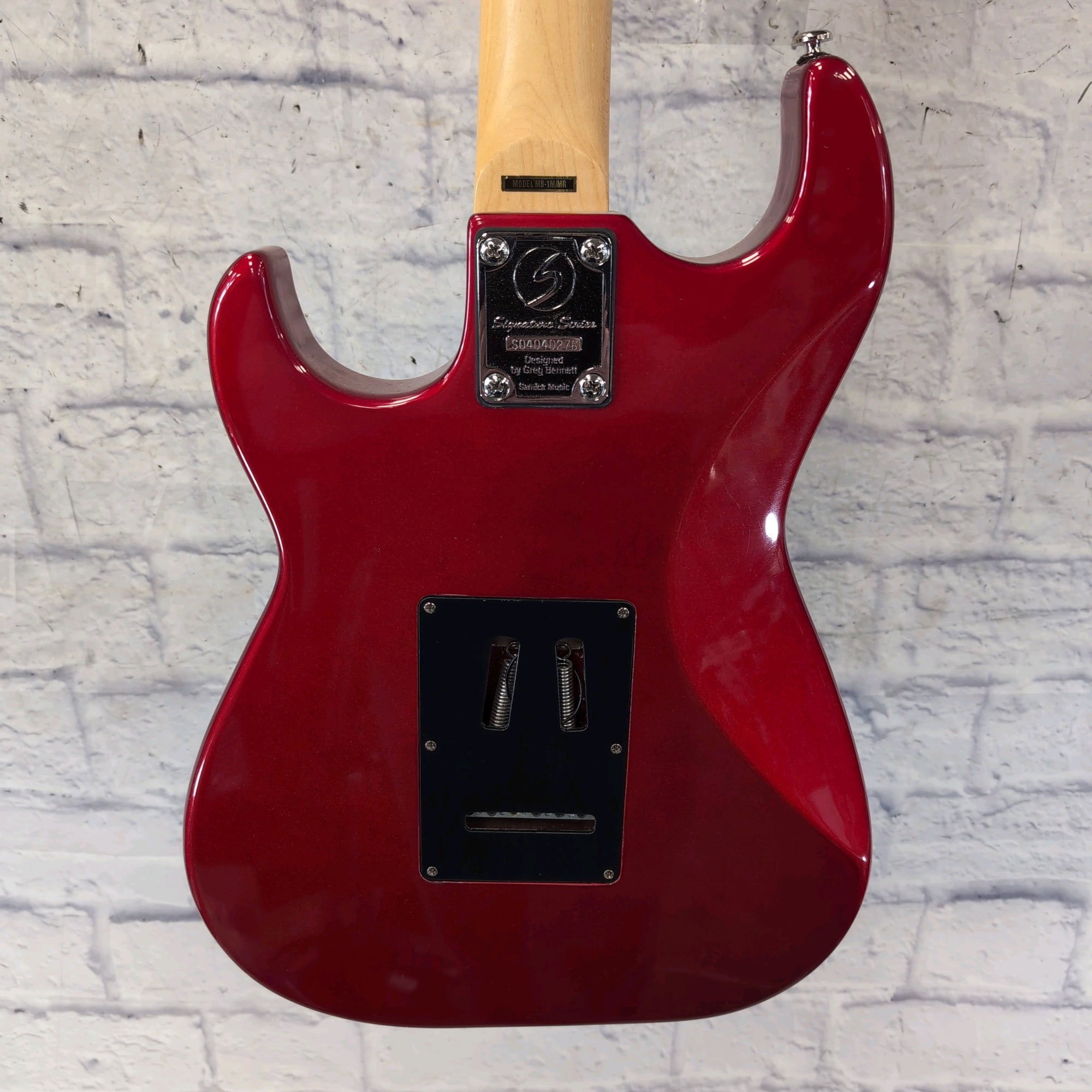 Samick Malibu Strat Style Candy Red Electric Guitar