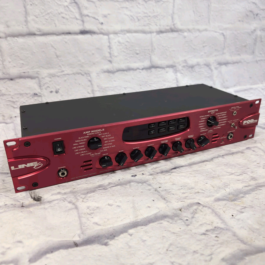 Line 6 Pod Pro Rack Multi Effect and Amp Modeler