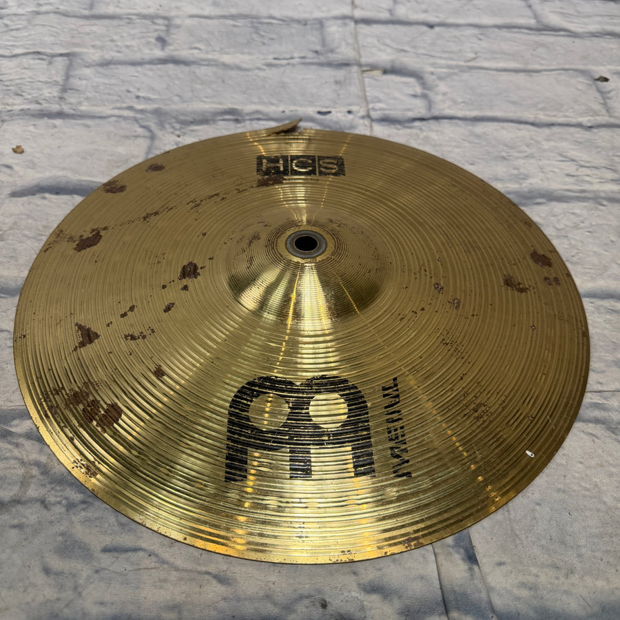 Meinl 14" High Hat TOP ONLY CRACKED Hi Hats