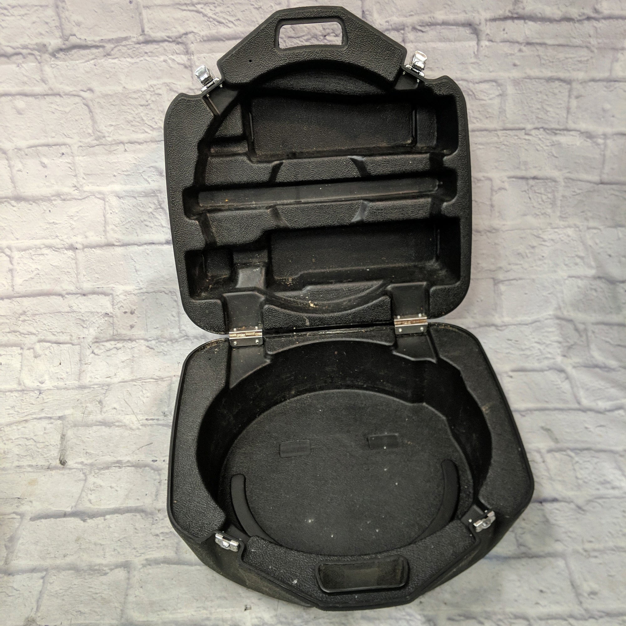 Pearl Steel Shell Snare Durm with Stand and Case