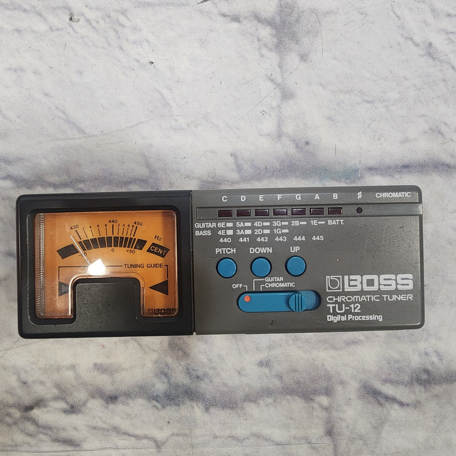 Boss TU-12 Guitar Bass Tuner