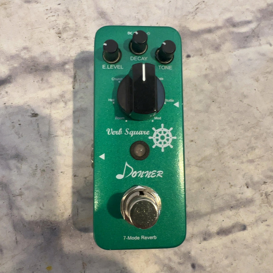 Donner Verb Square Mini Multi Reverb Pedal