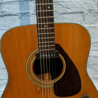 Yamaha FG-160E Vintage 70s Acoustic Guitar w/ Electric Pickup