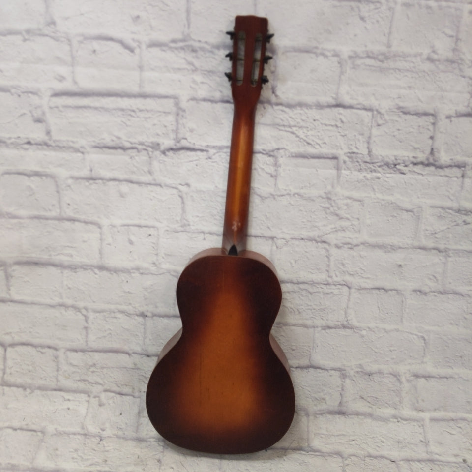 Supertone F33 Hawaiian Parlor Guitar NEEDS NUT
