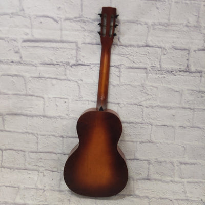 Supertone F33 Hawaiian Parlor Guitar NEEDS NUT
