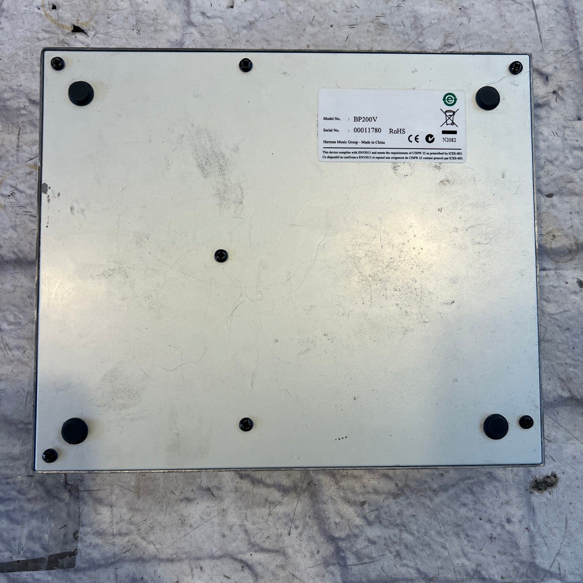 Digitech BP-200 Bass Multieffects Pedal No Power Supply