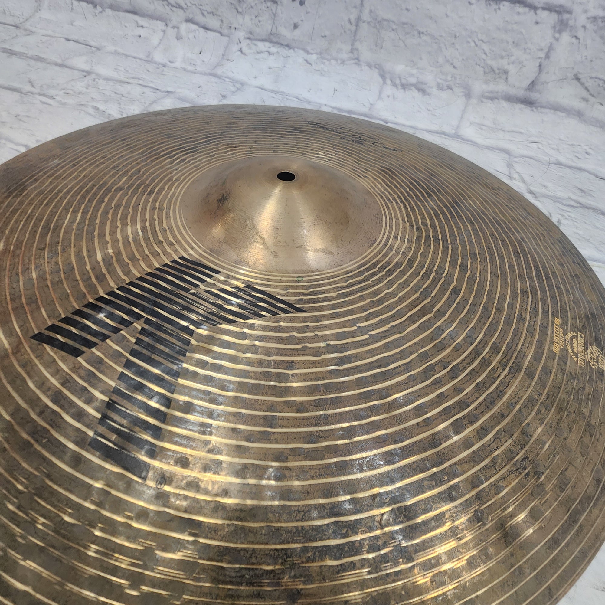 Zildjian 20 K Custom Special Dry Crash Cymbal CRACKED