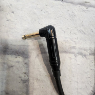 Mogami 10 Inch Patch Cable with Right Angle Ends