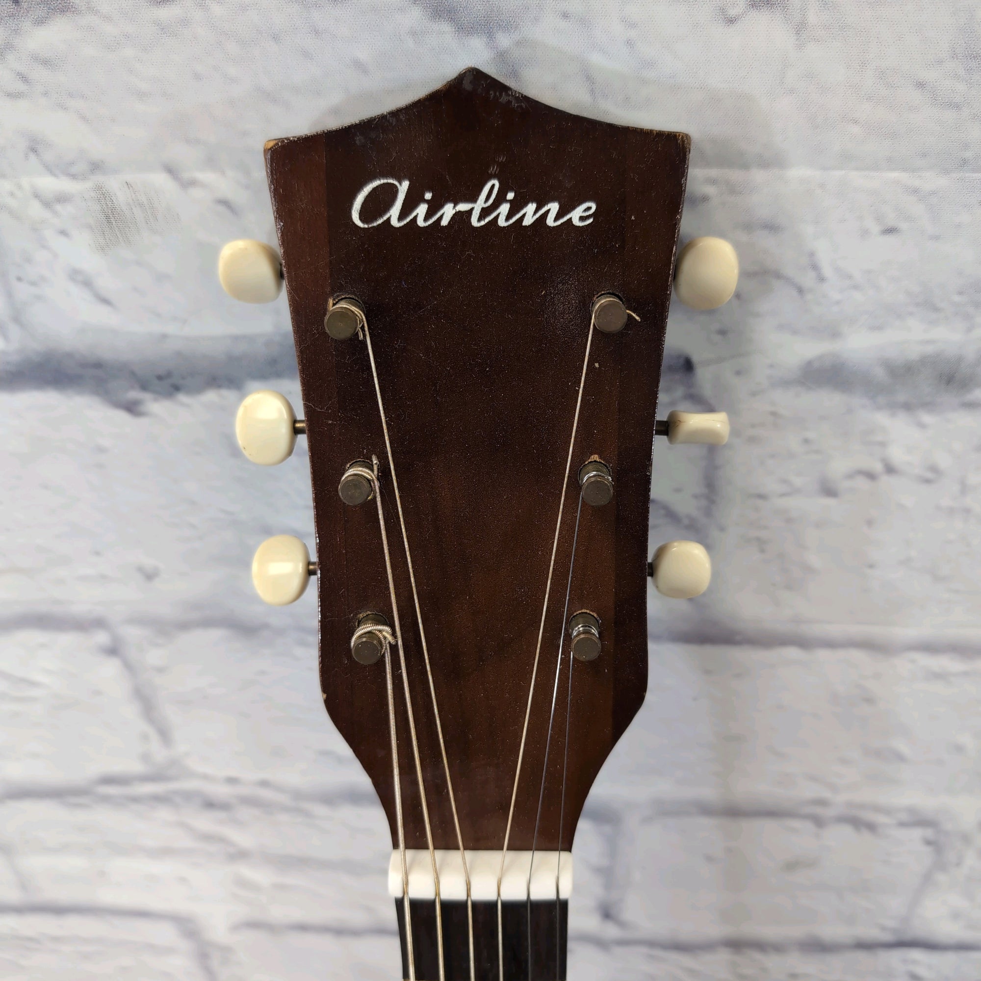 Airline S-5 Vintage Parlor Acoustic Guitar - Evolution Music
