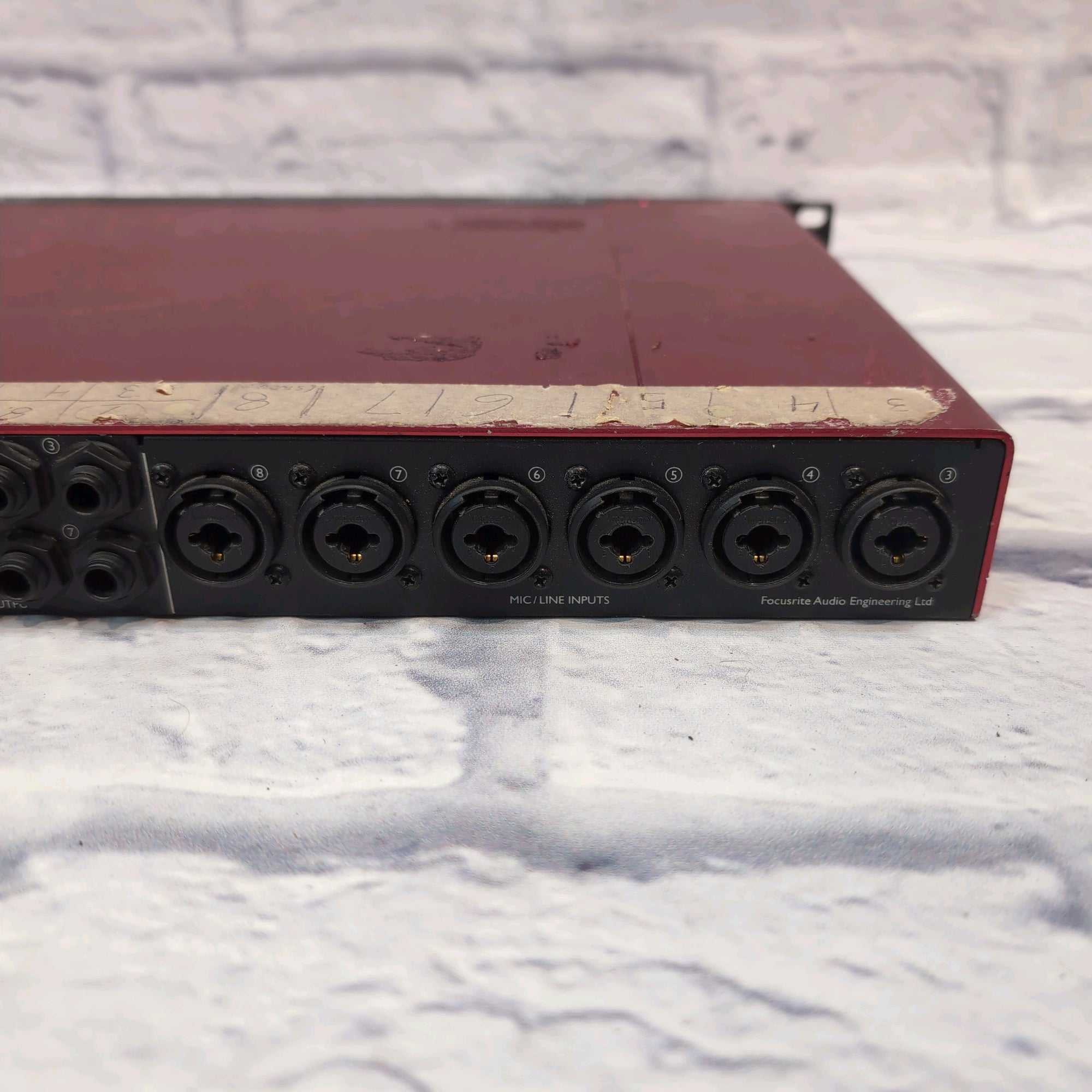 Focusrite Rack Mount Interface Focusrite Scarlett 18i20 Rackmount Interface - Evolution Music