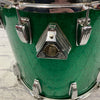 Ludwig 1980s Green ReWrap 15" Tom Roto Toms