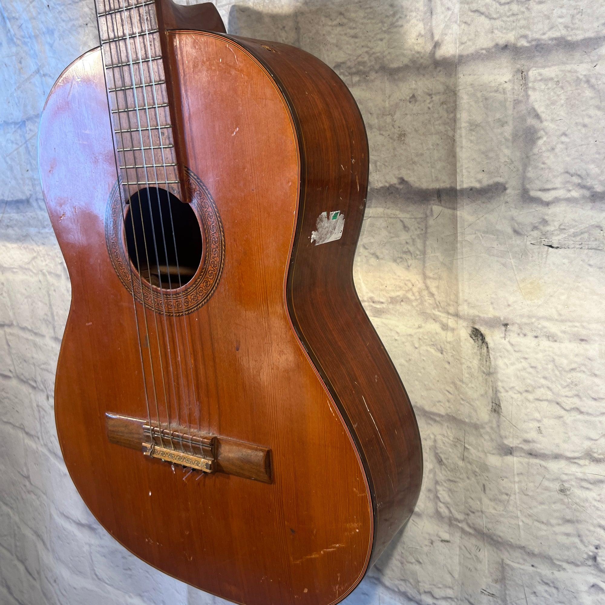 Woodke Vintage Classical Acoustic Guitar AS-IS